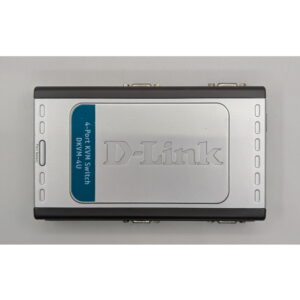 4-портовый KVM-переключатель DKVM-4U, D-Link, VGA, USB, без БП
