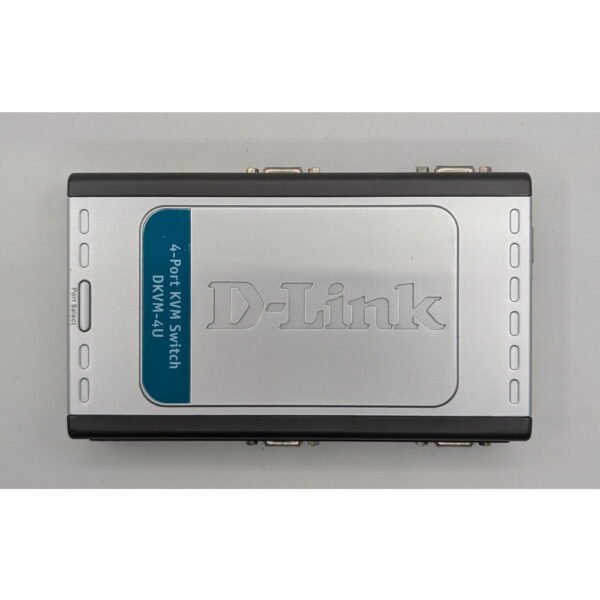 4-портовый KVM-переключатель DKVM-4U, D-Link, VGA, USB, без БП