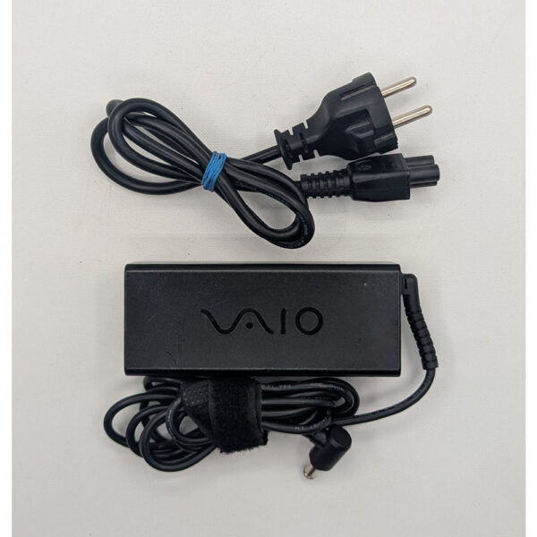 Адаптер питания VGP-AC19V42, Sony, с кабелем питания, 19.5v-4.7a (разъем 6.5х4.4мм)