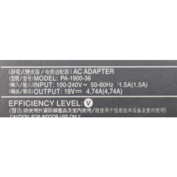 Адаптер питания PA-1900-36, Asus, без кабеля питания, 19V - 4.74A 90W разъём (5.5x2.5)