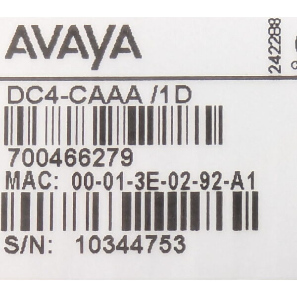 Зарядное устройство 700466279, DC4-CAAA/1D, Avaya DECT HANDSET ADV CHRGR KIT EU, с блоком питания