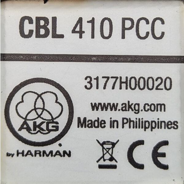 Микрофон CBL410PCC, AKG, White