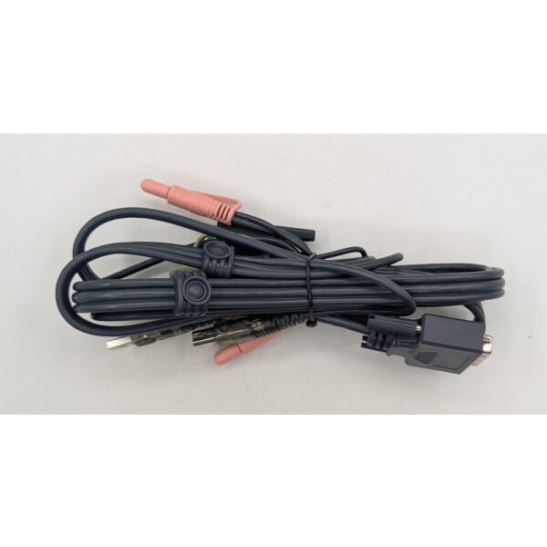 Кабель DVI + USB(A) + 2 x jack 3,5 to DVI + USB(B) + 2 x jack 3,5, 1,8m