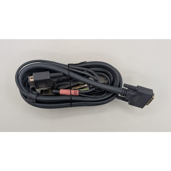 Кабель DVI-В + USB(A) + 2 x jack 3,5 to DVI-В + USB(B) + 2 x jack 3,5, 1,8m