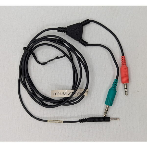 Кабель 2457-17240-002, Polycom soundstation VS500, 2.5 mm jack Male to 2 x 3.5mm Plugs Male
