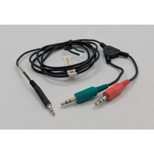 Кабель 2457-17240-002, Polycom soundstation VS500, 2.5 mm jack Male to 2 x 3.5mm Plugs Male