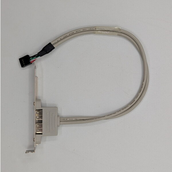 Кабель CBL-0083L, Supermicro, Internal to External 2-Port (USB 2.0), 40cm