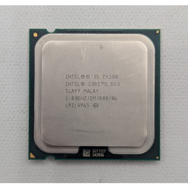 Процессор Intel Core 2 Duo E4300, SLA99