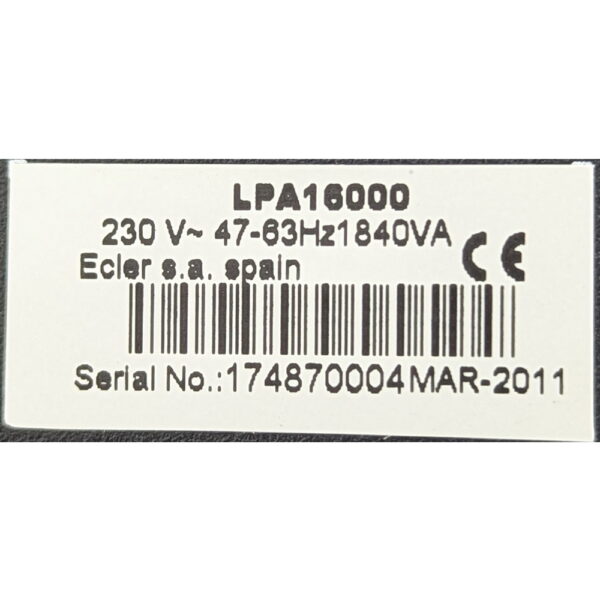 Усилитель LPA16000, Ecler