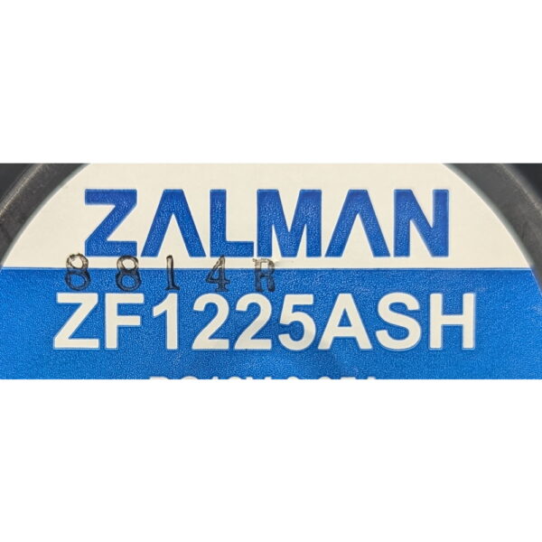 Вентилятор ZF1225ASH, Zalman, 120mm, 1000-2000rpm PWM, 26db, 4-Pin