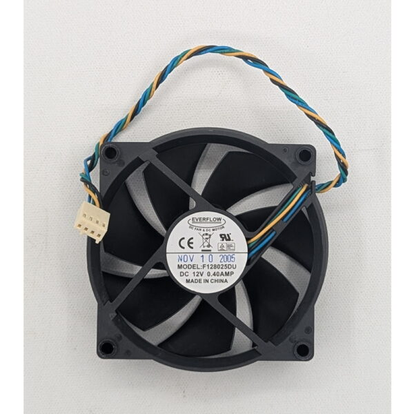 Вентилятор F128025DU, Everflow, 92x92x25mm, 4pin