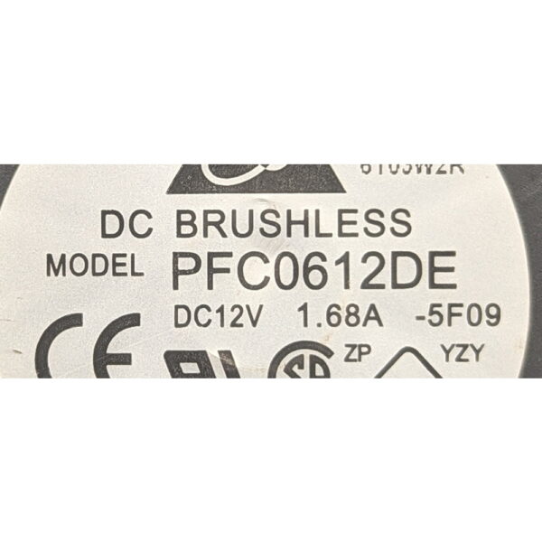 Вентилятор PFC0612DE, Delta, 12V, 1.68A, 60x38, 10pin