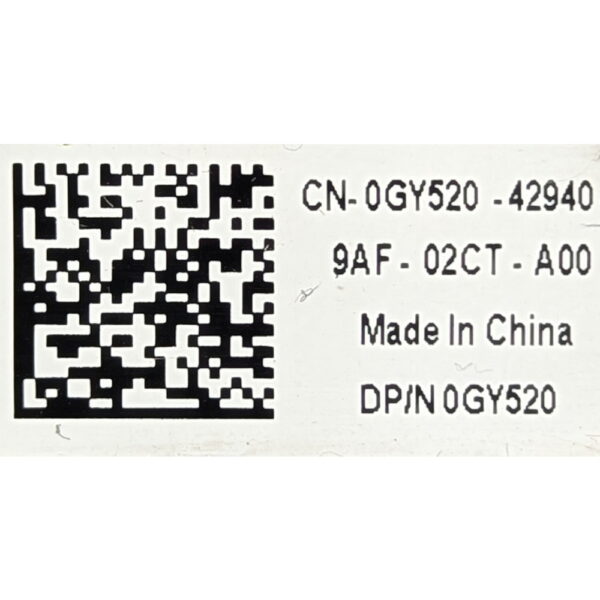 Заглушка 0GY520, 2.5" (SFF), SAS, SATA, PowerEdge M1000e, M600, M605, M610, M610x, M710, M710HD, M805, M905, M910, R210, R310, R320, R410, R415, R420, R510, R515, R520, R610, R620, R710, R715, R720, R720XD, R810, R815, R820, R910, T310, T320, T410, T420, T610, T620, T710, PowerVault MD1020, MD1120, MD1200, MD1220, MD3220