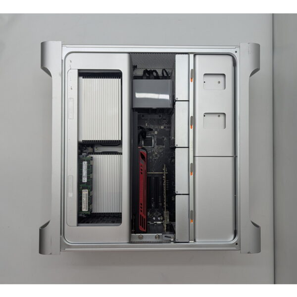 Системный блок A1289 Apple Mac Pro (2010 года), процессор Intel Xeon 3.06 GHz x 2 штуки, оперативная память 64 Гб DDR3 ECC, видеокарта Amd Radeon HD 5770 1024 Мб, жесткий диск 1 Тб x 2 штуки, macOS ElCapitan, имеются следы эксплуатации