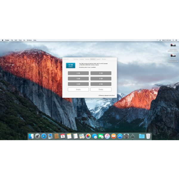 Системный блок A1289 Apple Mac Pro (2010 года), процессор Intel Xeon 2.4 GHz x 2 штуки, оперативная память 12 Гб DDR3 ECC, видеокарта Amd Radeon HD 5770 1024 Мб, жесткий диск 500 Гб, macOS ElCapitan, имеются следы эксплуатации
