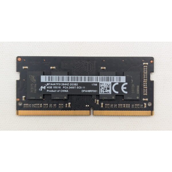 Модуль памяти MTA4ATF51264HZ-2G3, Micron, DDR4, 4Gb, 19200, SO-DIMM