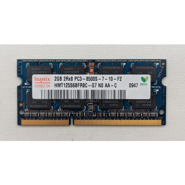 Модуль памяти HMT125S6BFR8C-G7, SK hynix, DDR3, 2Gb, 8500S, SO-DIMM