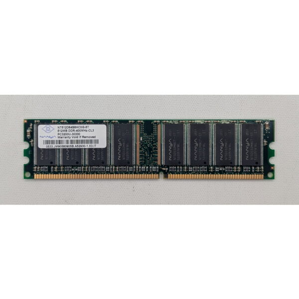 Модуль памяти NT512D64S8HC0G-5T, Nanya, DDR, 512Mb, 3200, non-ECC, Unbuffered