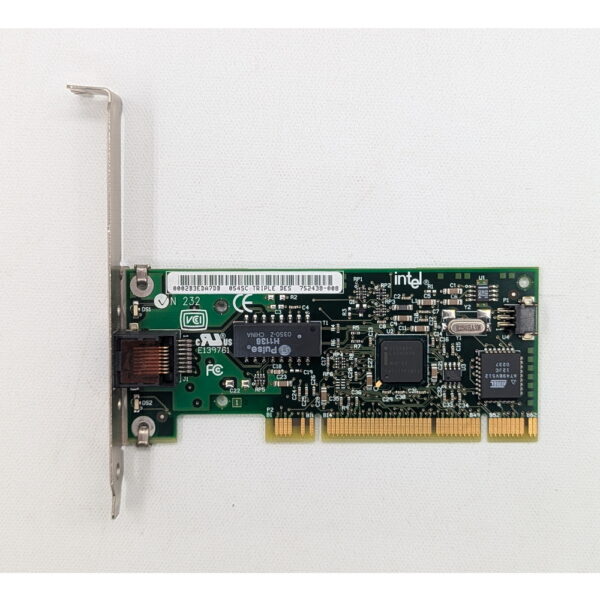 Сетевая карта 749005-003, 749006-003, Intel, PCI, 100 Мбит/с, RJ45