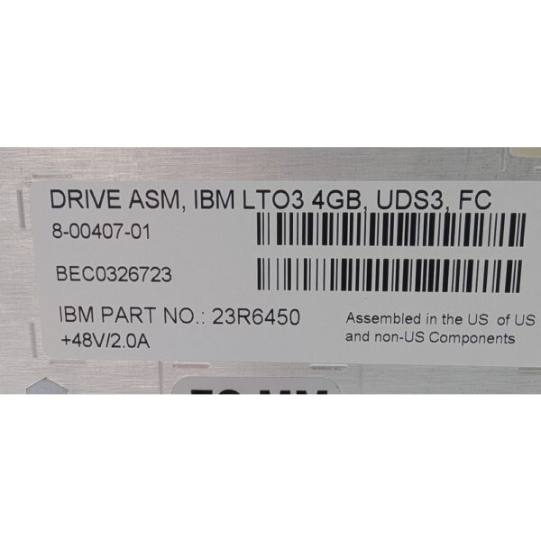 Салазки 23R6450, IBM, LTO3, FC 4 ГБ