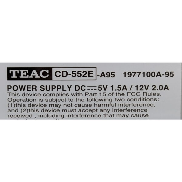 Привод DVD-RW CD-552E, TEAC