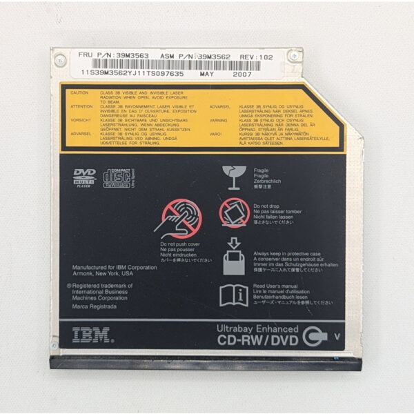 Привод DVD-RW 39M3563, 39M3562, UJDA770, IBM