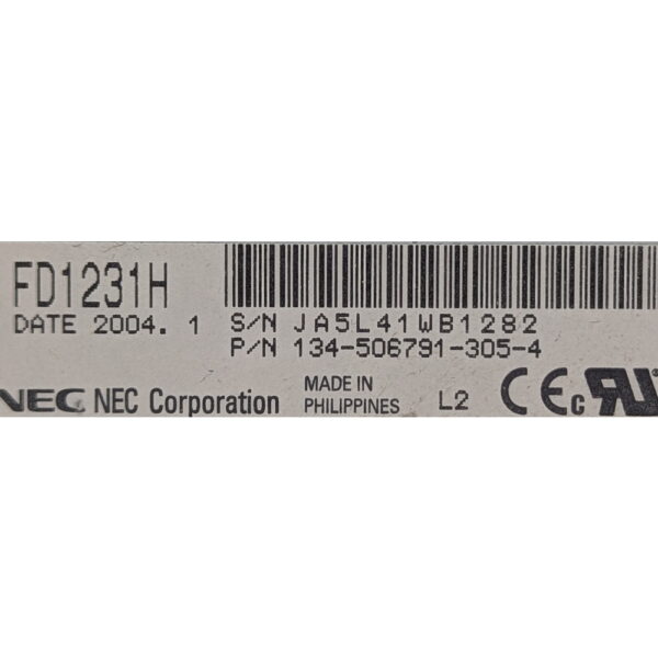 Флоппи-дисковод FDD FD1231H, 134-506791-305-4, Nec