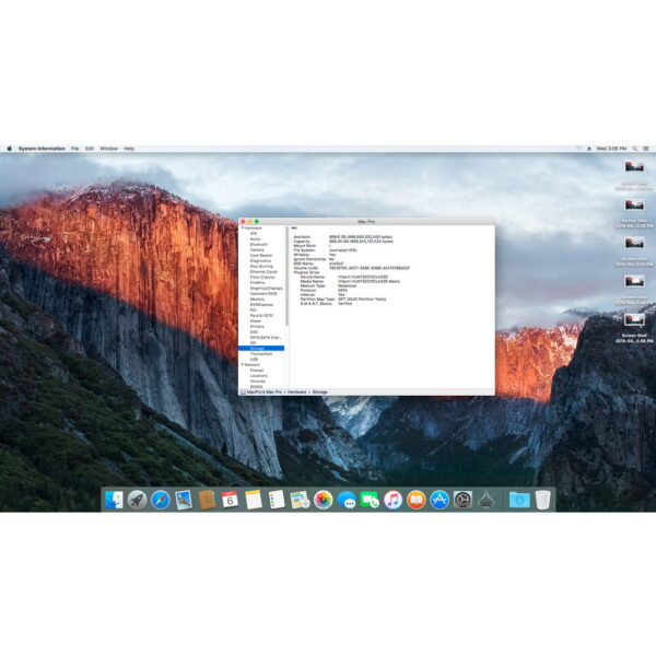 Системный блок A1289 Apple Mac Pro (2010 года), процессор Intel Xeon 3.06 GHz x 2 штуки, оперативная память 64 Гб DDR3 ECC, видеокарта Amd Radeon HD 5770 1024 Мб, жесткий диск 1 Тб, macOS ElCapitan, имеются следы эксплуатации