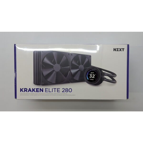 Водяное охлаждение RL-KN28E-B1, NZXT, Kraken Elite 280