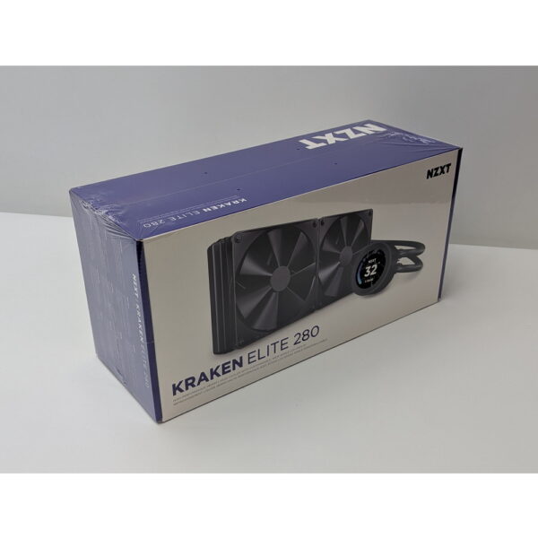 Водяное охлаждение RL-KN28E-B1, NZXT, Kraken Elite 280