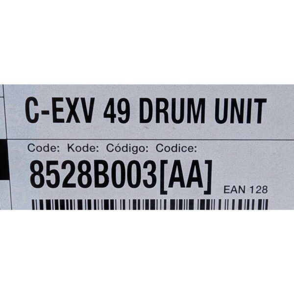 Тонер черный C-EXV49, 8528B003AA, Canon