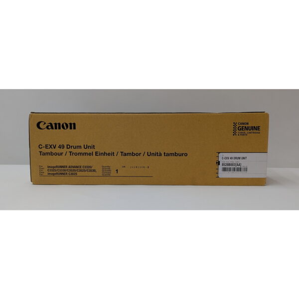 Тонер черный C-EXV49, 8528B003AA, Canon