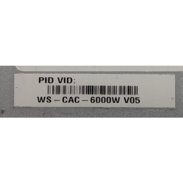 Блок питания WS-CAC-6000W, AA23340, Cisco Catalyst 6500 Series