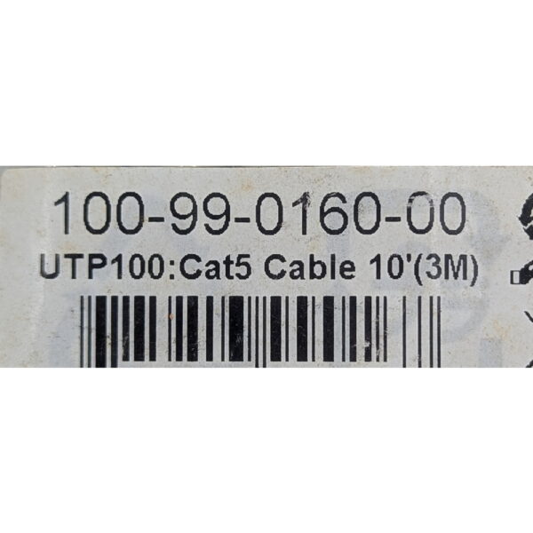 Патч-корд 100-99-0160-00, Cat 5, RJ-45 Male to RJ-45, 3 М
