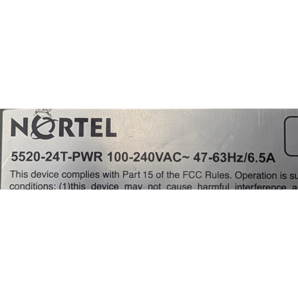 Коммутатор 5520-24T-PWR, Nortel Networks