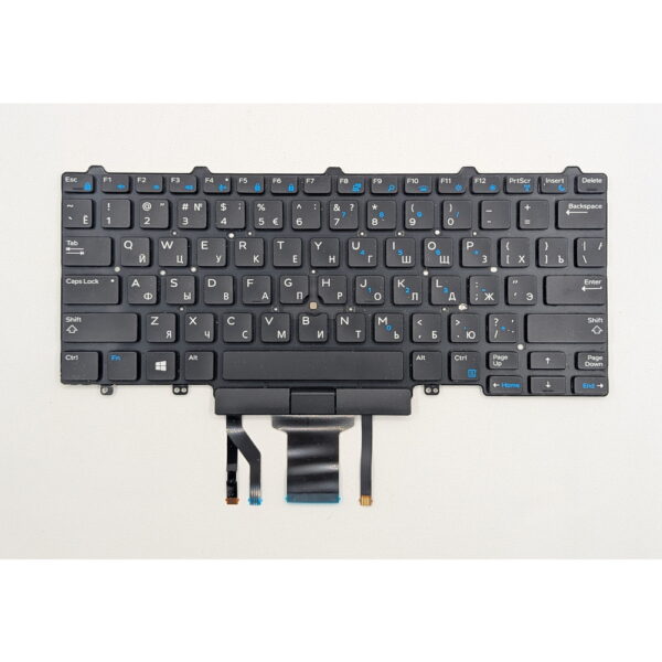 Клавиатура 0NY63M, MP-13L83SUJ698, PK1313D3B06, Dell Latitude E3340, E3350, E5450, E5470, E7450, E7470