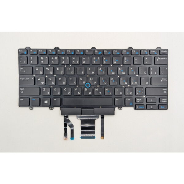 Клавиатура 02X4RD, PK1325A3B06, MP-13L83SUJ6983, Dell Latitude E5450, E7450, E5470, E7470, E3340, E3350, E7350, E5480, E5488, E5490, E5491, E5495, E5480, E5490, E7480, E7490