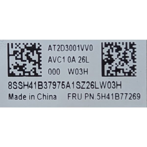 Система охлаждения 5H41B77269, AT2D3001VV0, Lenovo Thinkpad T14 Gen 3, P14s Gen 3