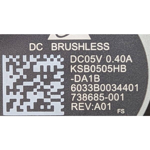 Вентилятор 738685-001, KSB0505HB, HP ProBook 640 G1, 645 G1, 650 G1, 655 G1