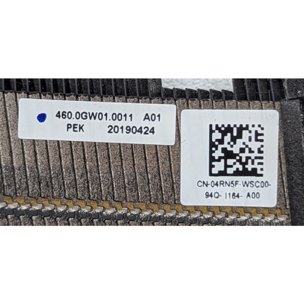 Радиатор 04RN5F, Dell Vostro 5390, 5391, P114G, Inspiron 13 5391, 7391, Latitude 3301