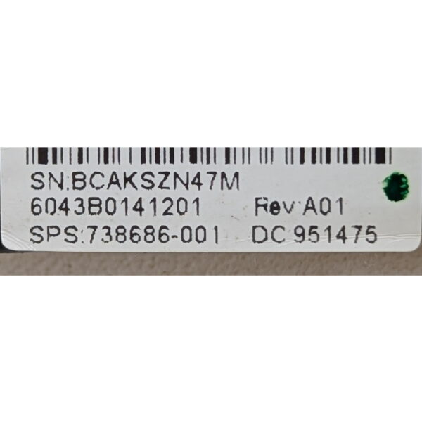 Радиатор 738686-001, HP ProBook 640 G1, 645 G1, 650 G1, 655 G1