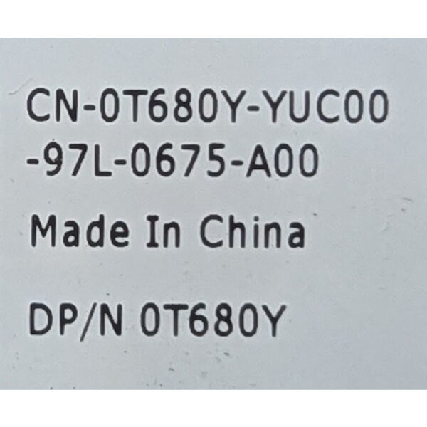 Поддон 0T680Y, Dell Inspiron 13 5390