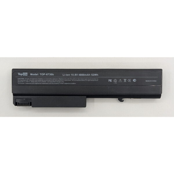 Аккумулятор TOP-6730B, TopON, HP EliteBook 6930p, 8440p, 8440w, ProBook 6440b, 6445b, 6500, 6535b, 6540b, 6545b, 6550b, Compaq Business 6530b, 6535b, 6730b, 6735b Series СОСТОЯНИЕ НЕ ИЗВЕСТНО, ПРОДАЕТСЯ КАК ЗАГЛУШКА!