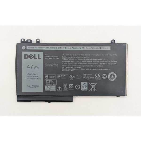 Аккумулятор NGGX5, Dell Latitude E5270, E5470, E5570, СОСТОЯНИЕ НЕ ИЗВЕСТНО, ПРОДАЕТСЯ КАК ЗАГЛУШКА!