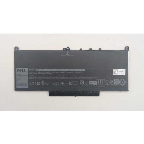 Аккумулятор 0MC34Y, J60J5, Dell Latitude E7270, 7.6V, 6800mAh, СОСТОЯНИЕ НЕ ИЗВЕСТНО, ПРОДАЕТСЯ КАК ЗАГЛУШКА!