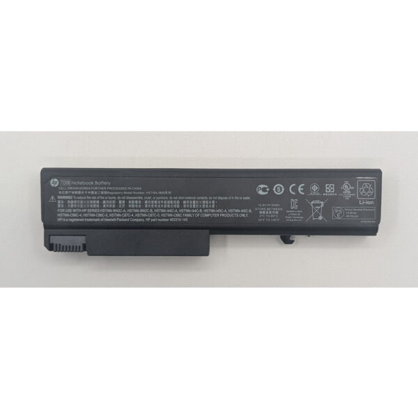 Аккумулятор 482962-001, HSTNN-IB69, HP Compaq 8440p, 6530b, 6535b, 6730b, 6735b, EliteBook 6930p, 8440w, Probook 6440b, 6445b, 6450b, 6460b, 6470b, 6540b, 6550b, 6560b, 6570b, 47Wh, 11.1V, СОСТОЯНИЕ НЕ ИЗВЕСТНО, ПРОДАЕТСЯ КАК ЗАГЛУШКА!