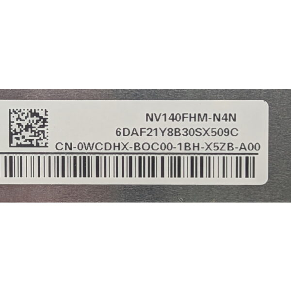 Матрица NV140FHM-N4N, 0WCDHX, BOE-Hydis, Dell Latitude 5420, 5421, 5430, 14", Full HD, 1920 x 1080, LED, DIODE, Reverse UPPA, 30 Pins