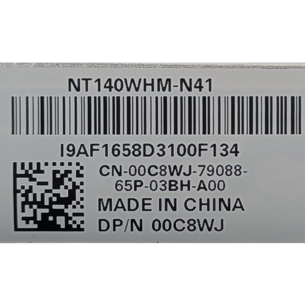 Матрица NT140WHM-N41, 00C8WJ, BOE-Hydis, Dell Latitude E5470, 14", WXGA HD, 1366 x 768, LED, DIODE, EDP, 30 Pins