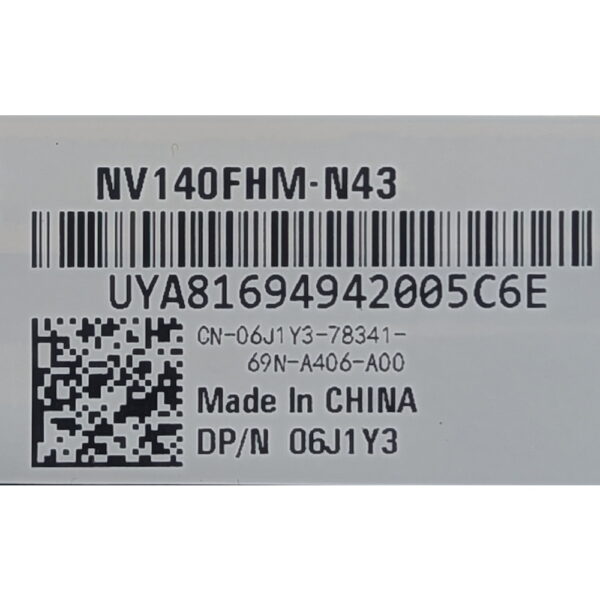 Матрица NV140FHM-N43, 06J1Y3, BOE-Hydis, Dell Latitude E5450, E5470, E7470, 14.0, Full HD, 1920 x 1080, LED, DIODE, 30 Pins