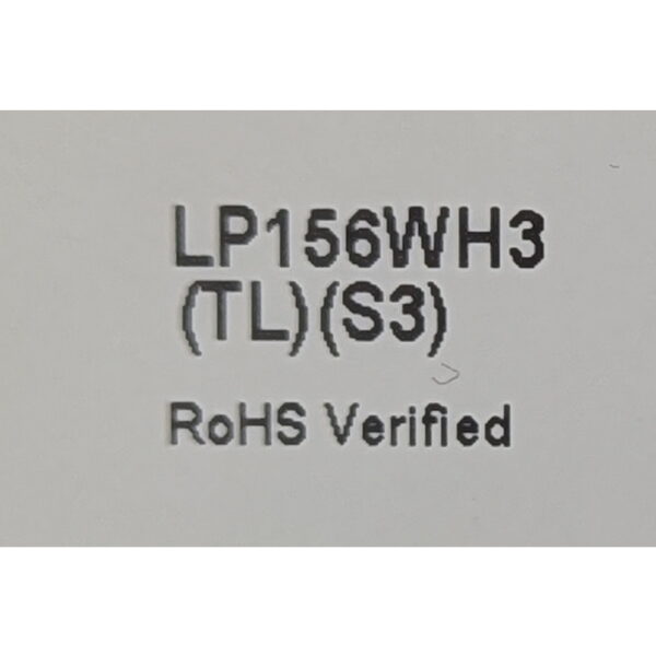 Матрица LP156WH3(TL)(S3), LG, 15.6, WXGA HD, 1366 x 768, LED, DIODE, 40 Pins